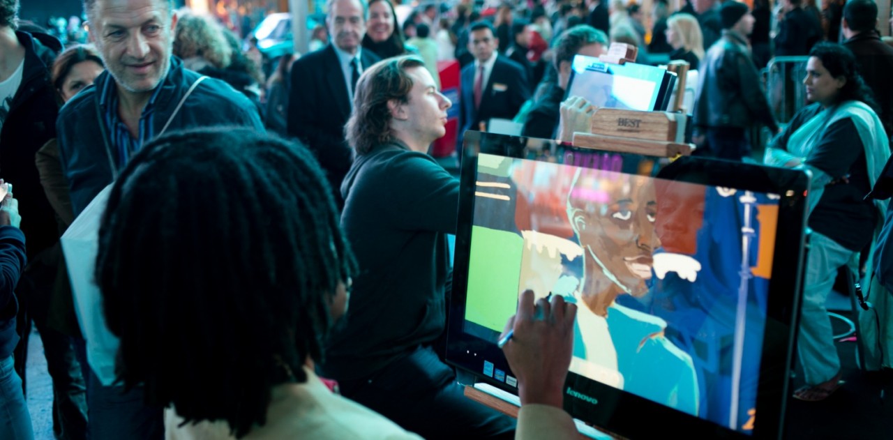 microsoft windows 8 experiential marketing image