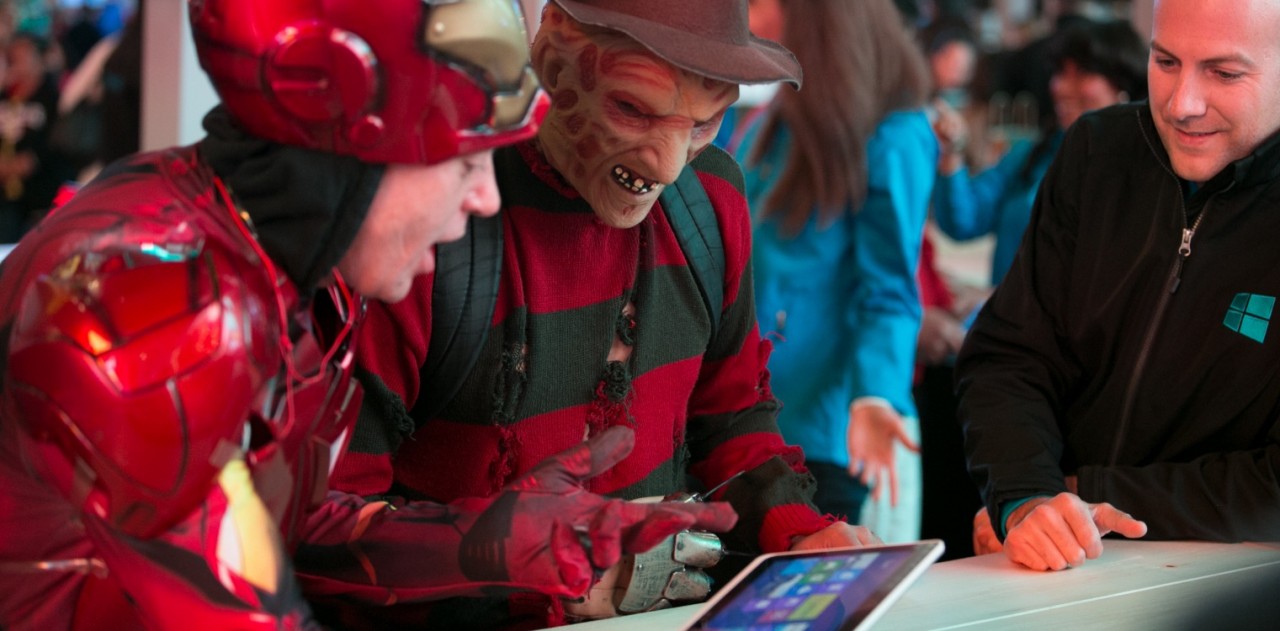 microsoft windows 8 experiential marketing image