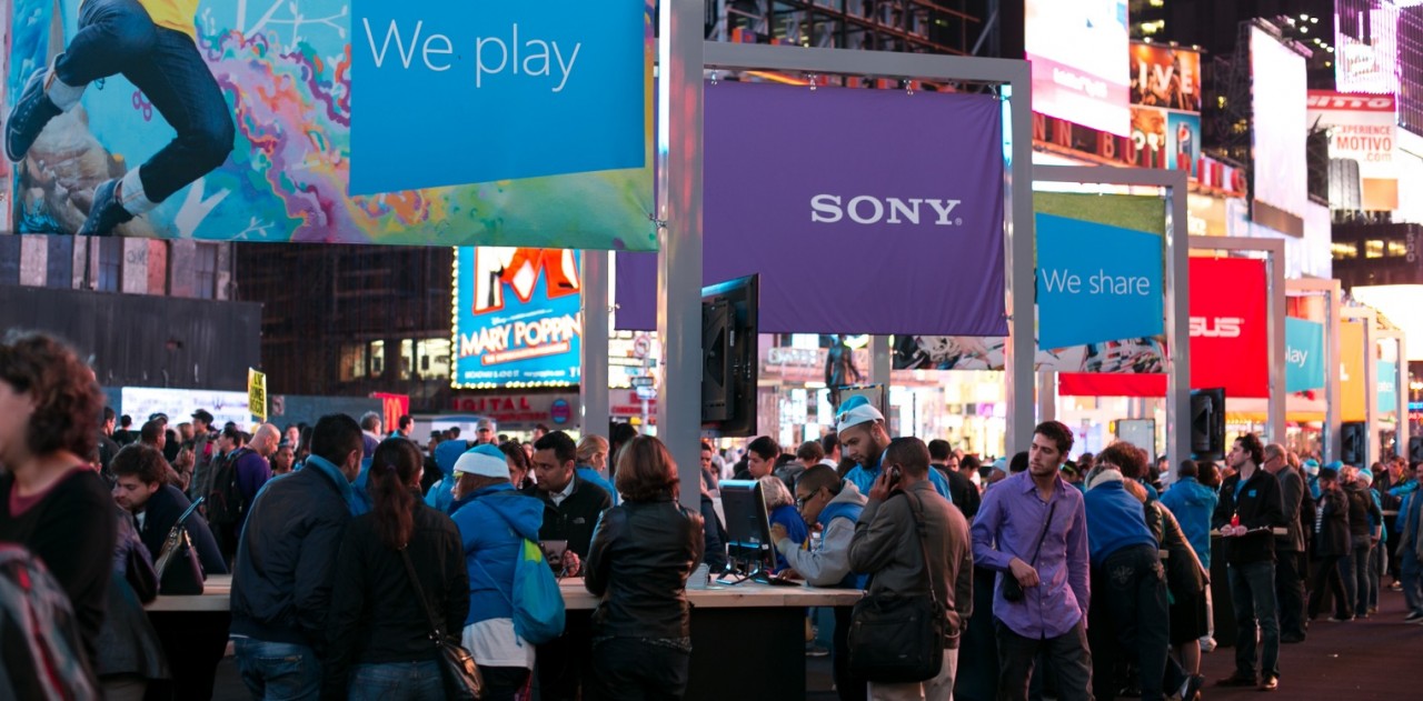 microsoft windows 8 experiential marketing image