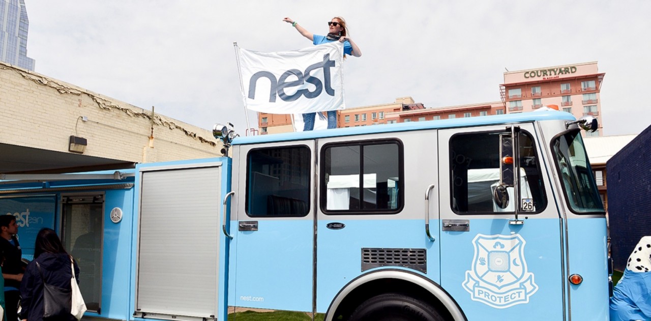 nest lounge experiential marketing image