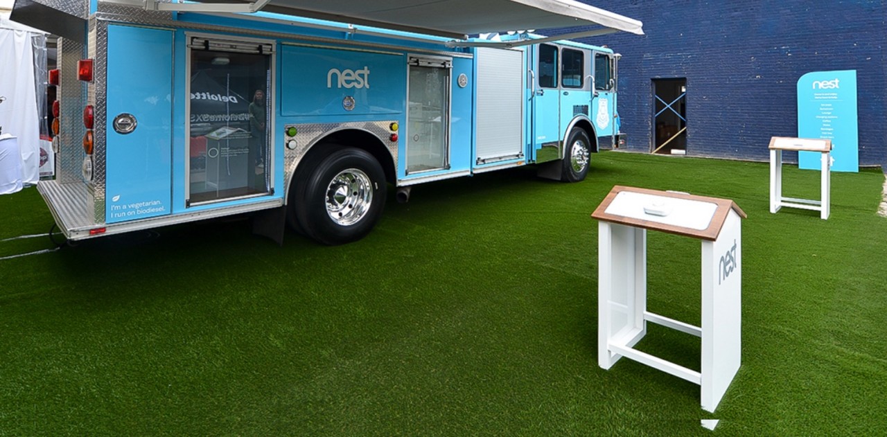 nest lounge experiential marketing image