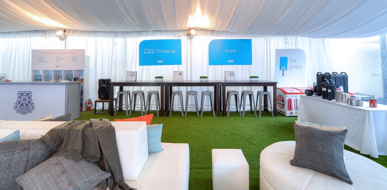 nest lounge experiential marketing image