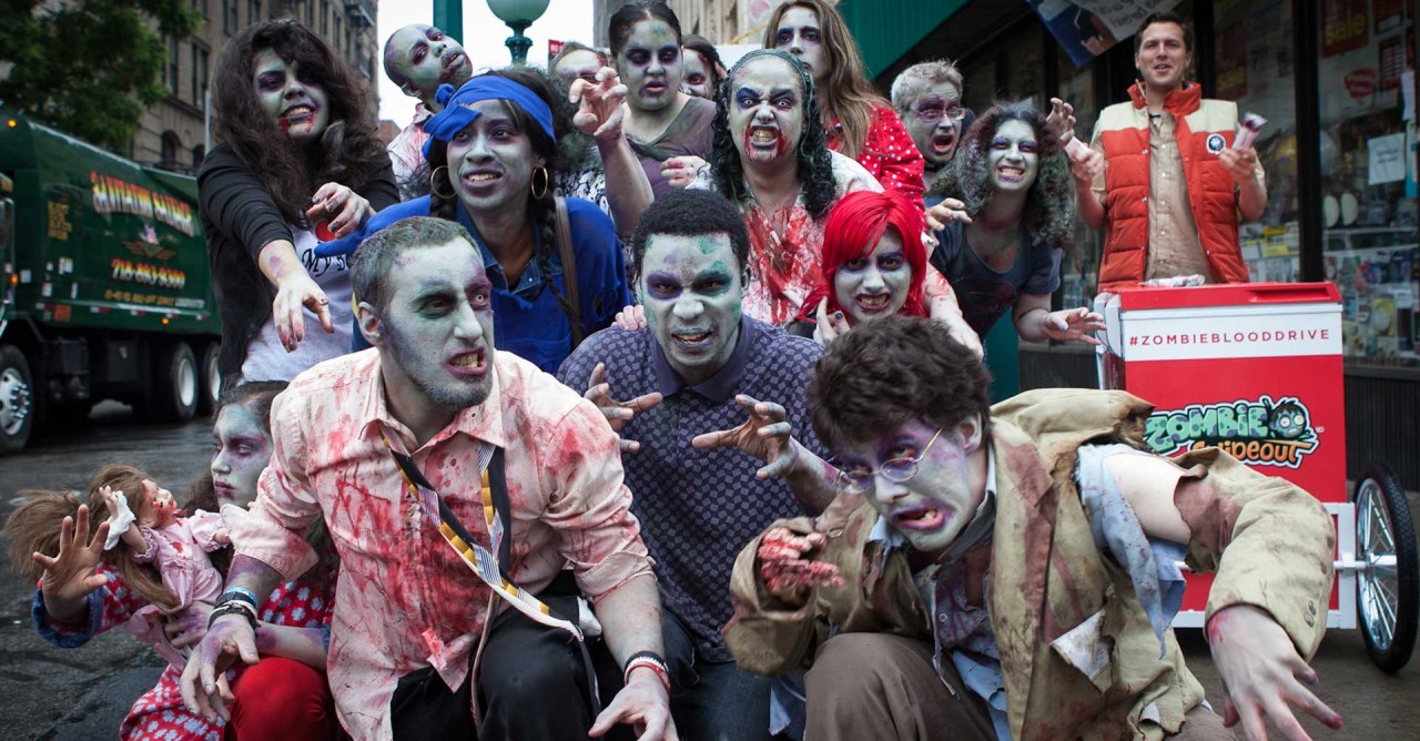 zynga zombie experiential marketing image